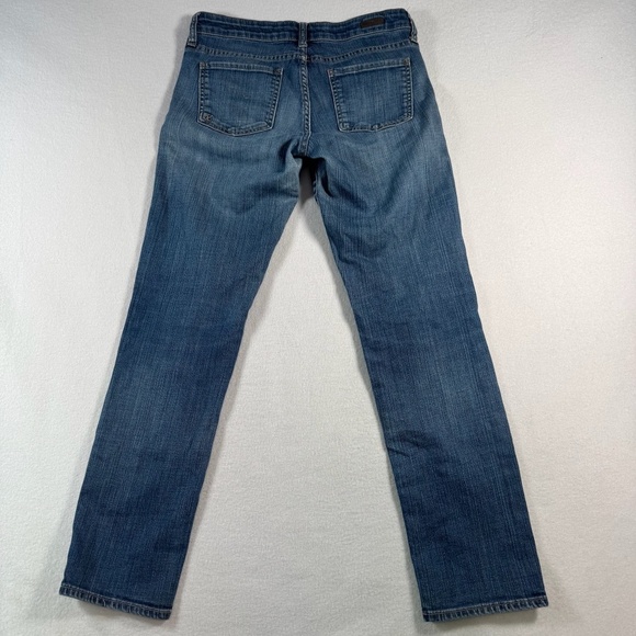 Kut from the Kloth Jeans Womens 6 Blue Catherine Slim Boyfriend Mid Rise - Picture 2 of 14